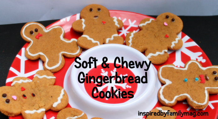 soft and chewy gingerbread cookies