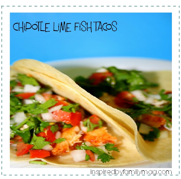 chipotle lime fish tacos