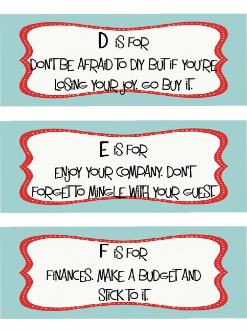 tips for holiday parties 